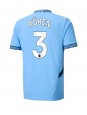 Manchester City Ruben Dias #3 Kotipaita 2024-25 Lyhythihainen